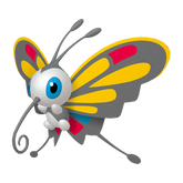 Shiny Beautifly in Legends of Arceus